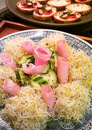 アルファルファのサラダ-レシピのメイン写真