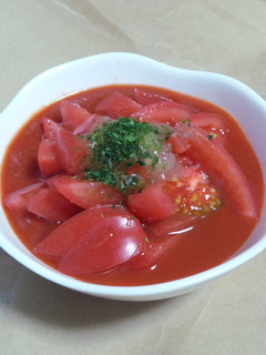 塩レモン風トマトの冷スープ-レシピのメイン写真
