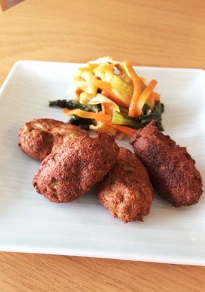 鯖缶で★お豆腐磯辺ナゲット-レシピのメイン写真