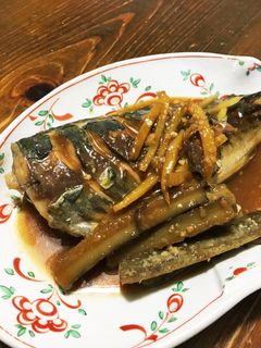 お味噌でまろやか♡アジの煮付け-レシピのメイン写真