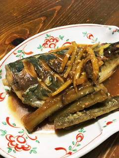 お味噌でまろやか♡アジの煮付け-レシピのメイン写真