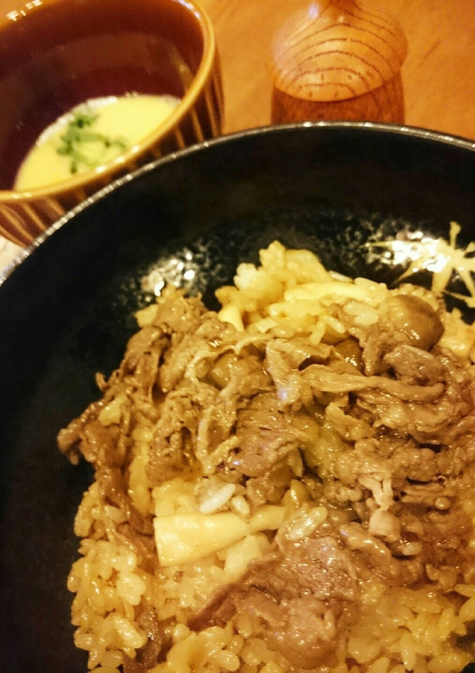 男の簡単料理☆すき焼き風つけ飯☆-レシピのメイン写真