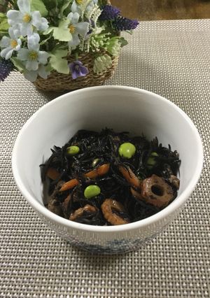 ひじきの煮物♡-レシピのメイン写真