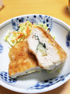 簡単♪しそとチーズのササミカツ-レシピのメイン写真