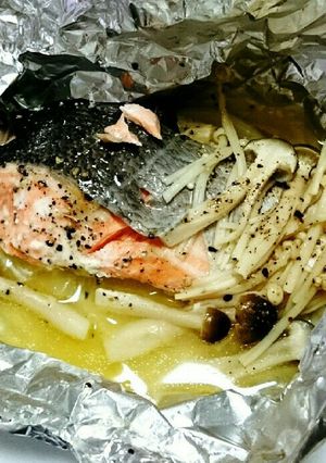 鮭のホイル焼き-レシピのメイン写真