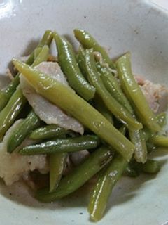 いんげんのくたくた煮-レシピのメイン写真
