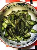 旬野菜きゅうりのすり胡麻サラダ 韓国風