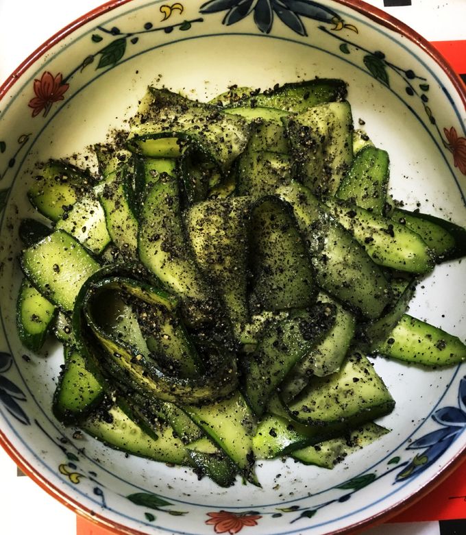 旬野菜きゅうりのすり胡麻サラダ 韓国風-レシピのメイン写真
