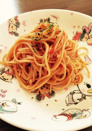 ひき肉だけのミートソースパスタ♡-レシピのメイン写真