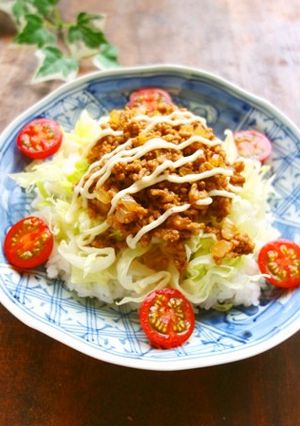 旨みたっぷり♪本格タコライス-レシピのメイン写真