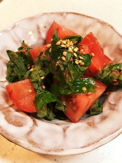 即席◉トマトと大葉のさっぱり鰹節サラダ◉-レシピのメイン写真