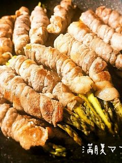 アスパラとえのきの豚バラ巻き焼き-レシピのメイン写真
