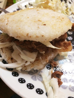 簡単ライスバーガー バンズ-レシピのメイン写真