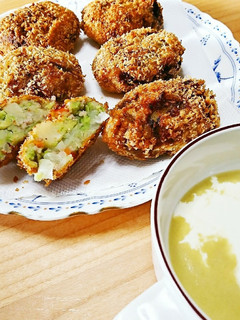 そら豆のホクホクコロッケ♪-レシピのメイン写真