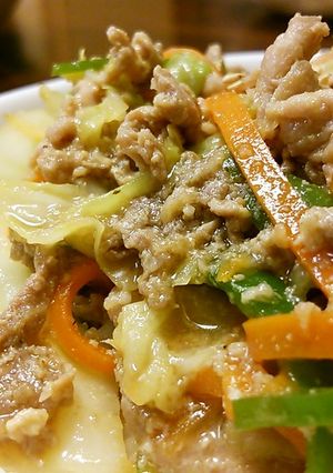 豚キャベ丼♪-レシピのメイン写真
