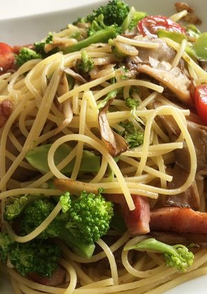 ベーコンとブロッコリーのパスタ-レシピのメイン写真