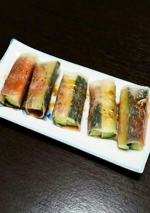 キュウリの生ハム巻き-レシピのメイン写真