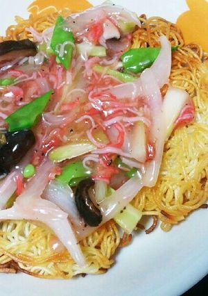 そうめんリメイク★塩あんかけ焼そば-レシピのメイン写真