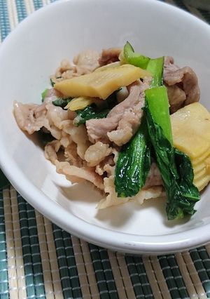 ご飯がすすむ！ガーリックバターの生姜焼き-レシピのメイン写真