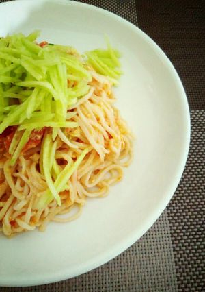 夏☆トマトと卵で中華風トマたま麺-レシピのメイン写真