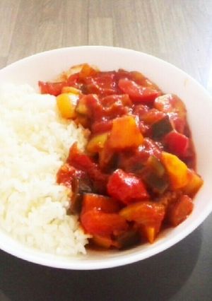 野菜しっかり(^^)ラタトゥイユ風カレー-レシピのメイン写真