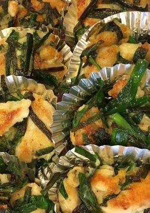 鶏肉とニラのチーズ焼き-レシピのメイン写真