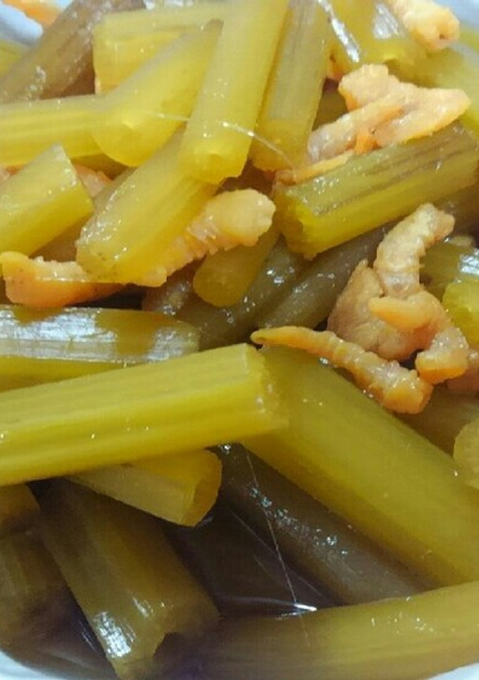 干しエビとふきの煮物-レシピのメイン写真