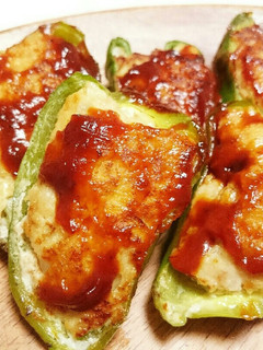 はがれないピーマンの肉詰め-レシピのメイン写真