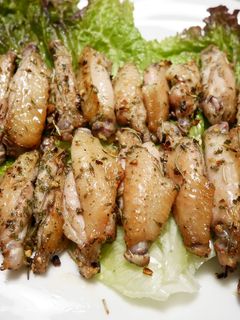 簡単!鶏手羽中のハーブ焼き-レシピのメイン写真