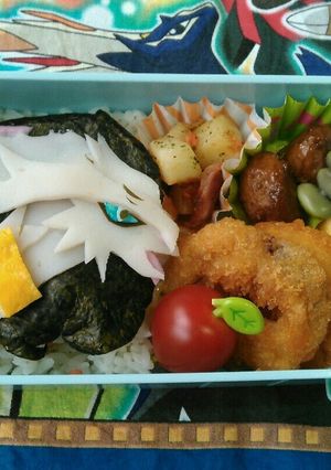 ポケモンキャラ弁☆レシラム-レシピのメイン写真