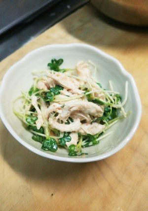 ささみカイワレサラダ-レシピのメイン写真