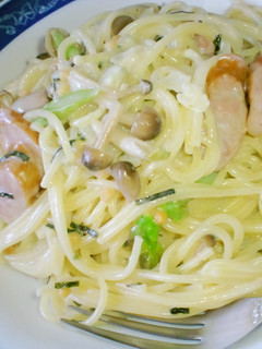 クリーミーな和風パスタ-レシピのメイン写真