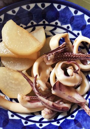 イカと大根の煮物-レシピのメイン写真