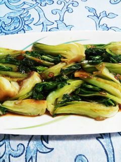 青梗菜の炒め物-レシピのメイン写真