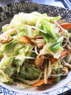 春キャベツと油揚げの簡単炒め煮-レシピのメイン写真