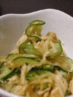 切干大根で酢の物-レシピのメイン写真