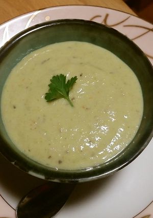 そら豆の豆乳ポタージュ-レシピのメイン写真