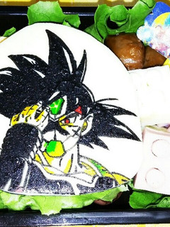 キャラ弁★ドラゴンボール★仮面のサイヤ人-レシピのメイン写真