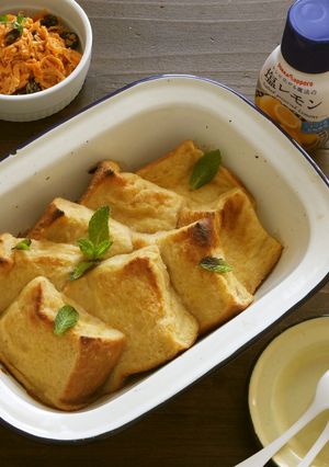 塩レモンで簡単美味に♪焼フレンチトースト-レシピのメイン写真