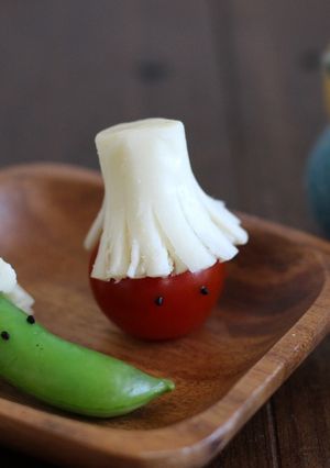チーズウイッグをかぶったお洒落野菜♪-レシピのメイン写真