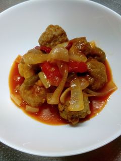 シリコンスチーマー☆ミートボール煮-レシピのメイン写真