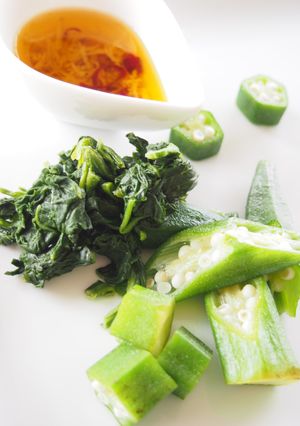 【緑の野菜】緑の野菜のアヒージョ。-レシピのメイン写真