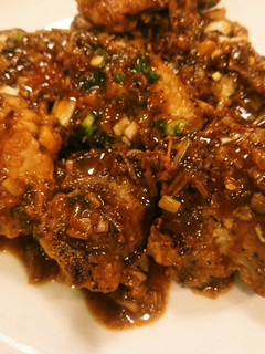 豚ヒレ肉の醤油バターネギソース♪-レシピのメイン写真