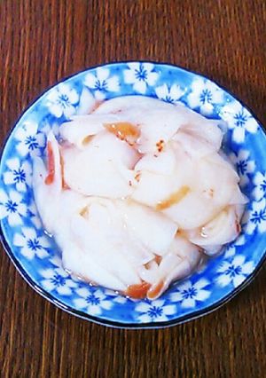 カブのはちみつ梅和え♪-レシピのメイン写真