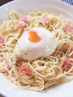 牛乳なし!簡単おいしい*カルボナーラ-レシピのメイン写真