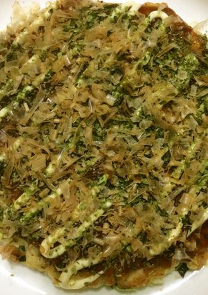 ケールのお好み焼き-レシピのメイン写真