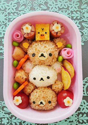 キャラ弁☆リラックマ&チャイロイコグマ☆-レシピのメイン写真