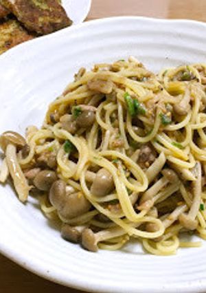 たっぷりきのことツナのパスタ-レシピのメイン写真