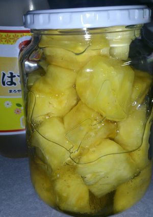 ゴールデンパインの蜂蜜漬け(*´∇｀*)-レシピのメイン写真