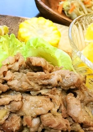 節約★時短★風味抜群【豚小間の生姜焼き】-レシピのメイン写真